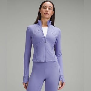 Lululemon Define Cropped Jacket *Nulu Dark Lavender
